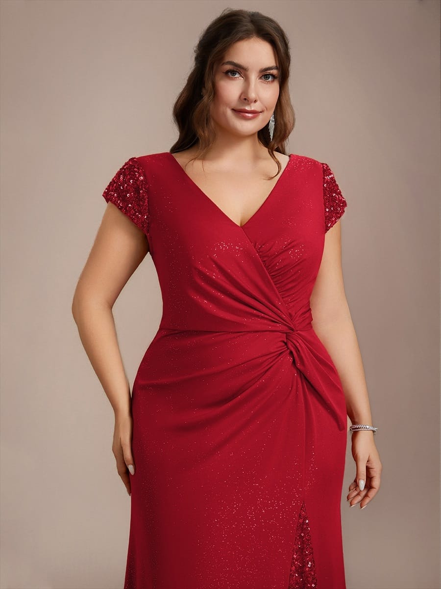 ever KAIA | Mother of the Bride Sequin Maxi Dress