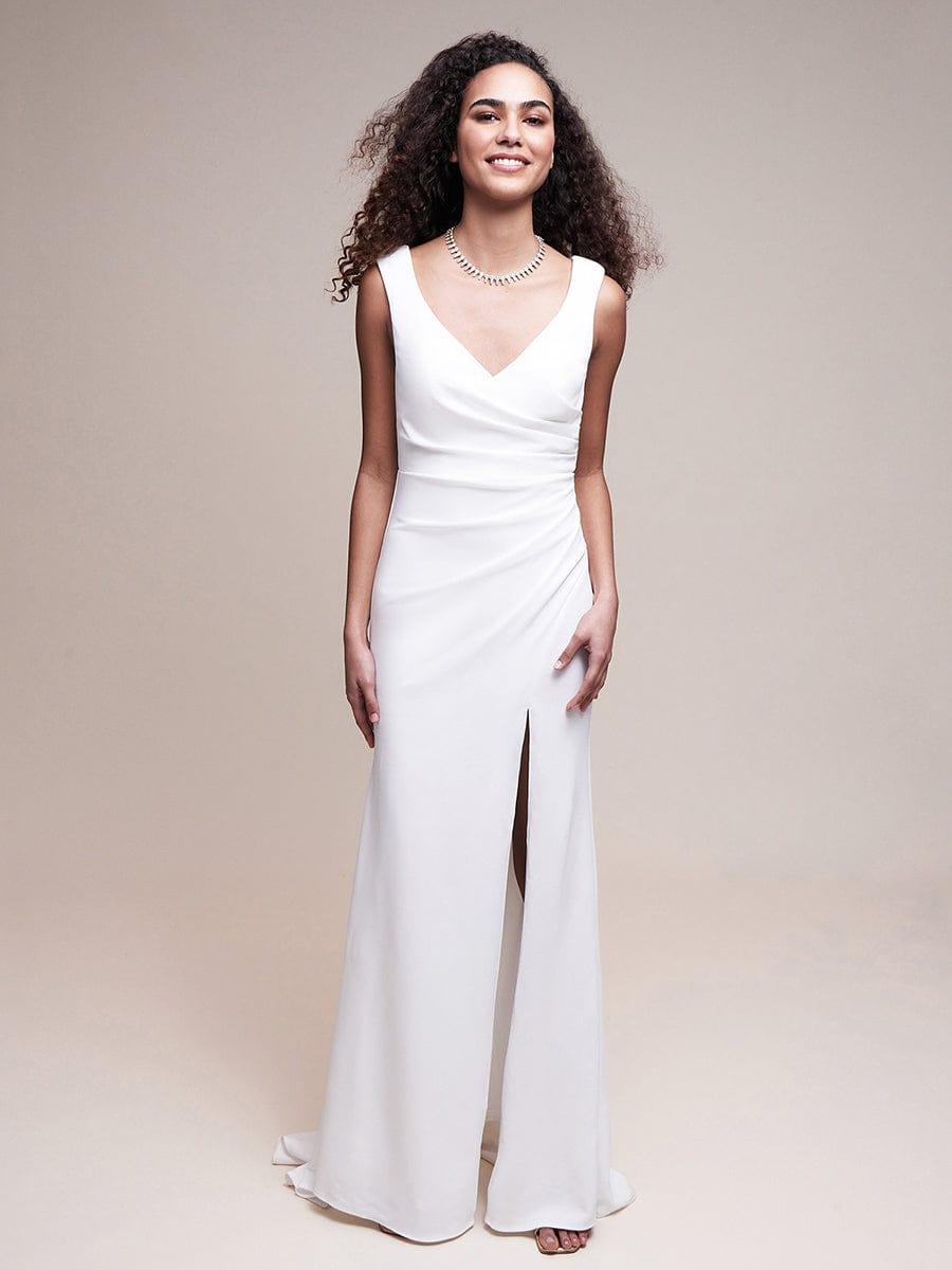 ever ARDEN|Sleeveless Ruched Sweetheart Fit and Flare Evening Dress
