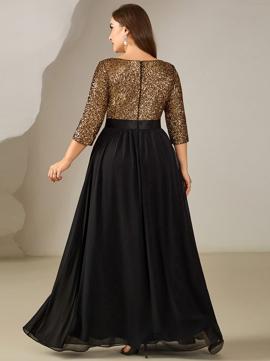 ever EMILIA|Modest Sequin A-Line Maxi Dress