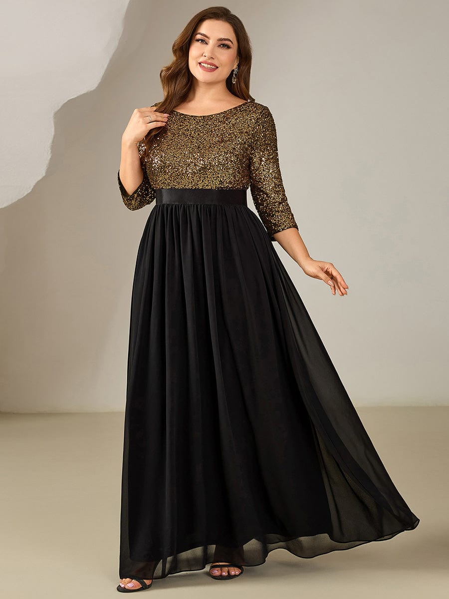 ever EMILIA|Modest Sequin A-Line Maxi Dress