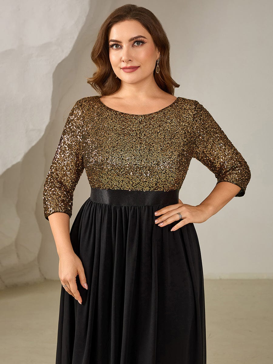 ever EMILIA|Modest Sequin A-Line Maxi Dress