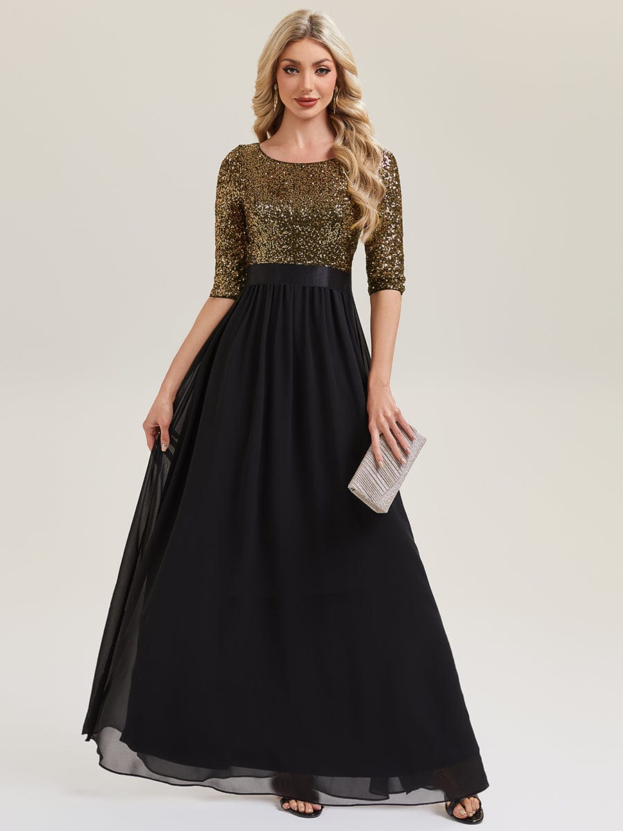 ever EMILIA|Modest Sequin A-Line Maxi Dress