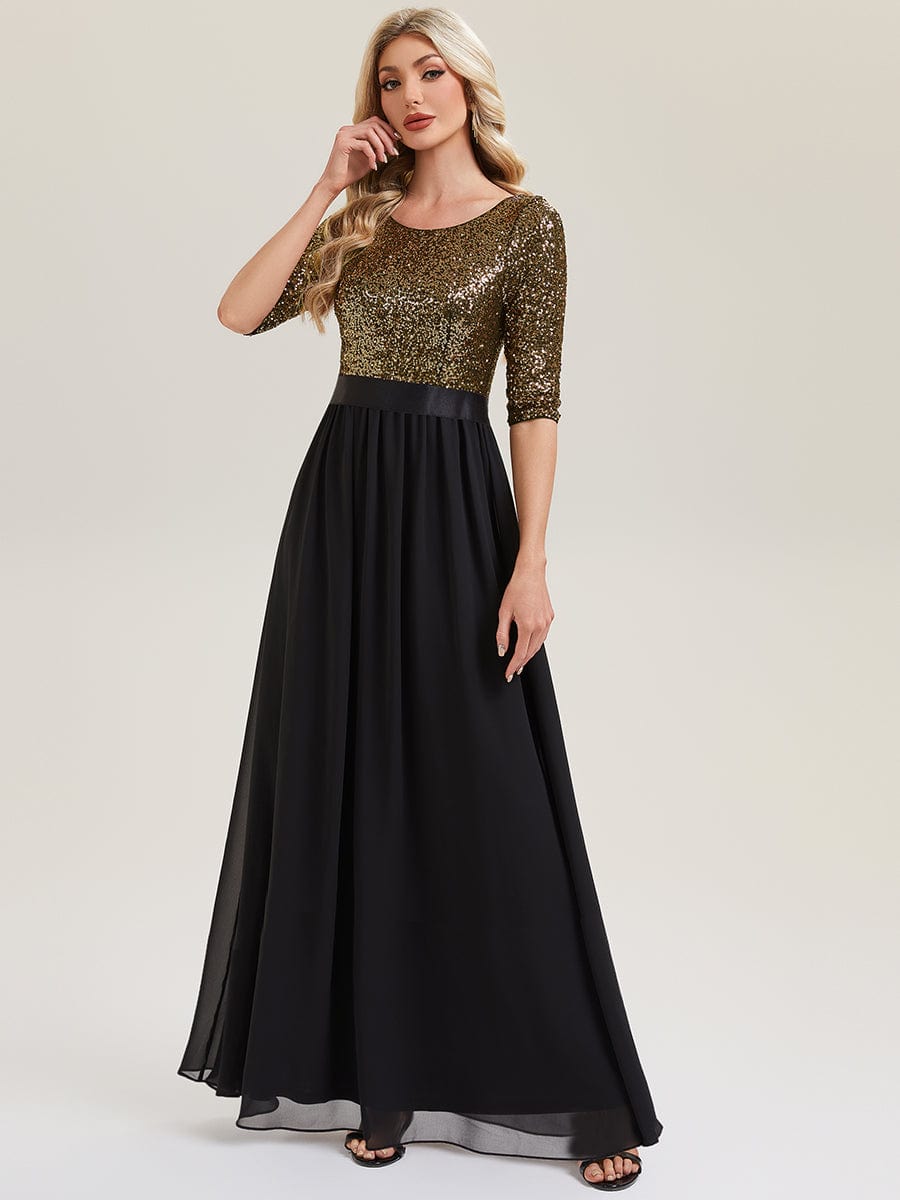 ever EMILIA|Modest Sequin A-Line Maxi Dress