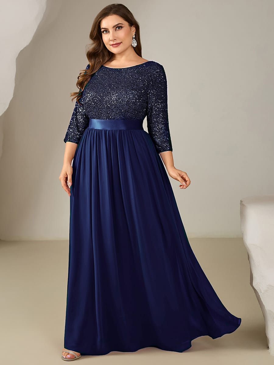 ever EMILIA|Modest Sequin A-Line Maxi Dress