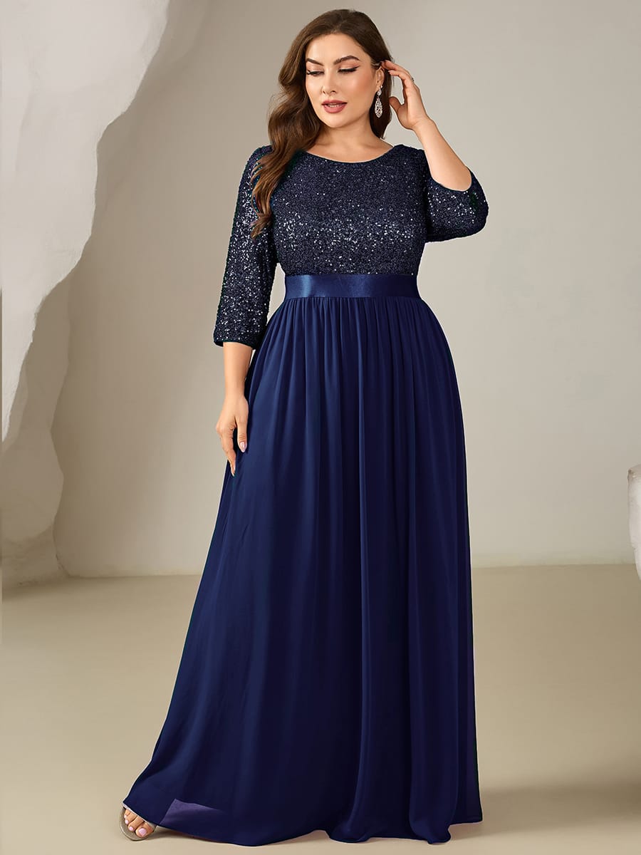 ever EMILIA|Modest Sequin A-Line Maxi Dress