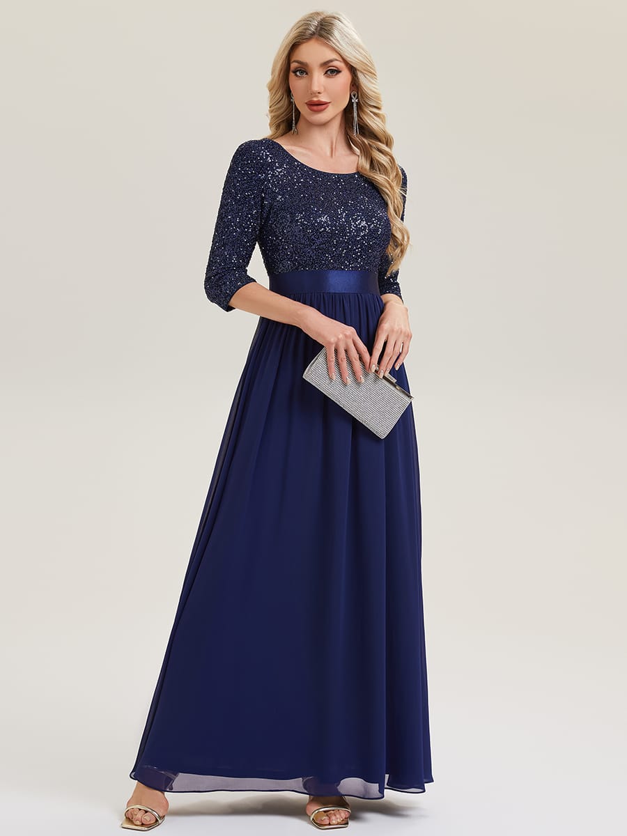 ever EMILIA|Modest Sequin A-Line Maxi Dress