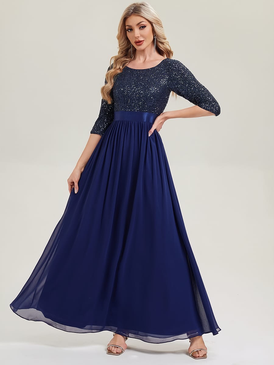 ever EMILIA|Modest Sequin A-Line Maxi Dress