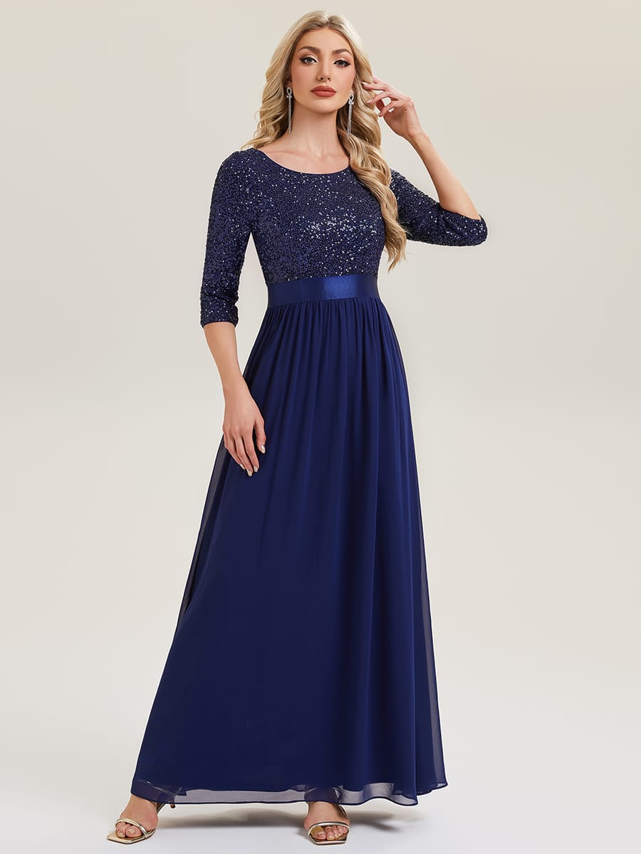 ever EMILIA|Modest Sequin A-Line Maxi Dress