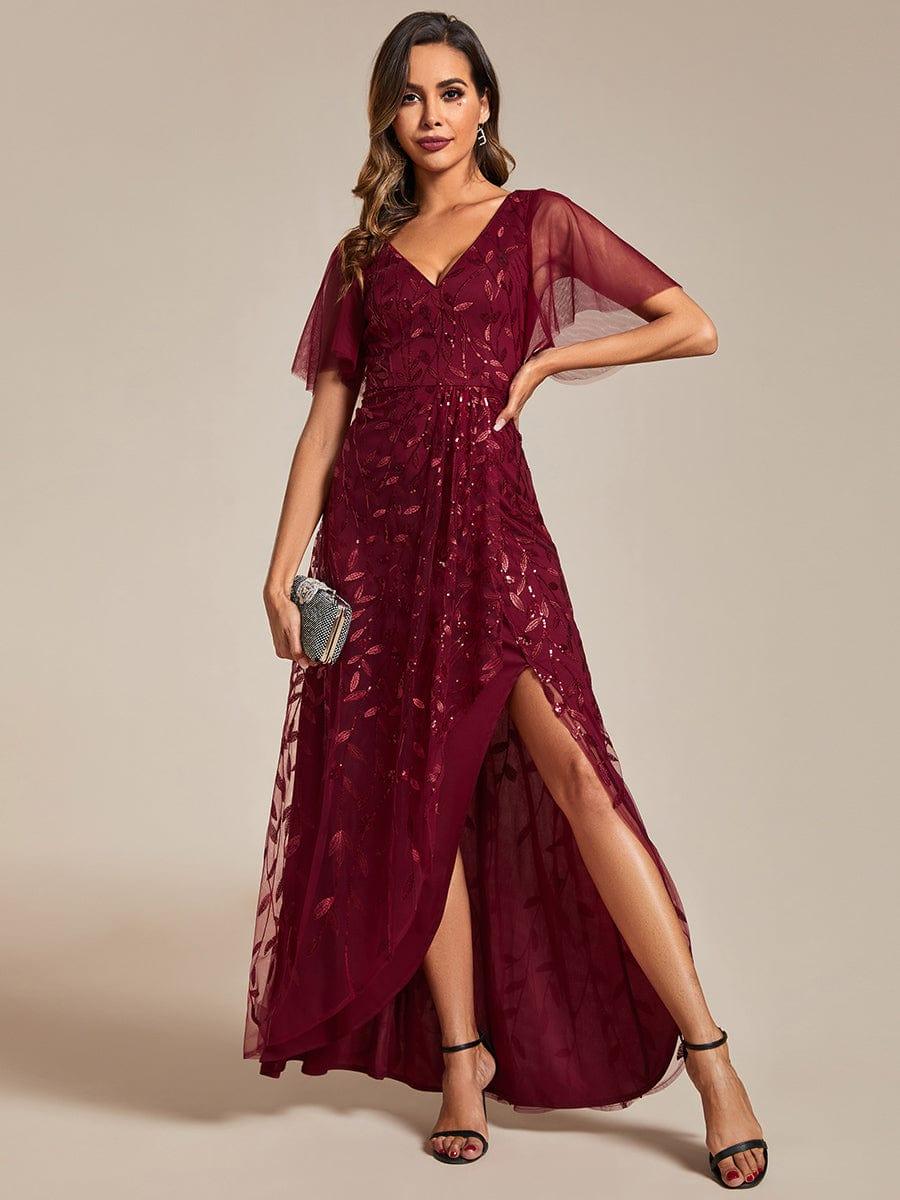 ever ALIX|V-Neck Sequined Mother of The Bride Dresses