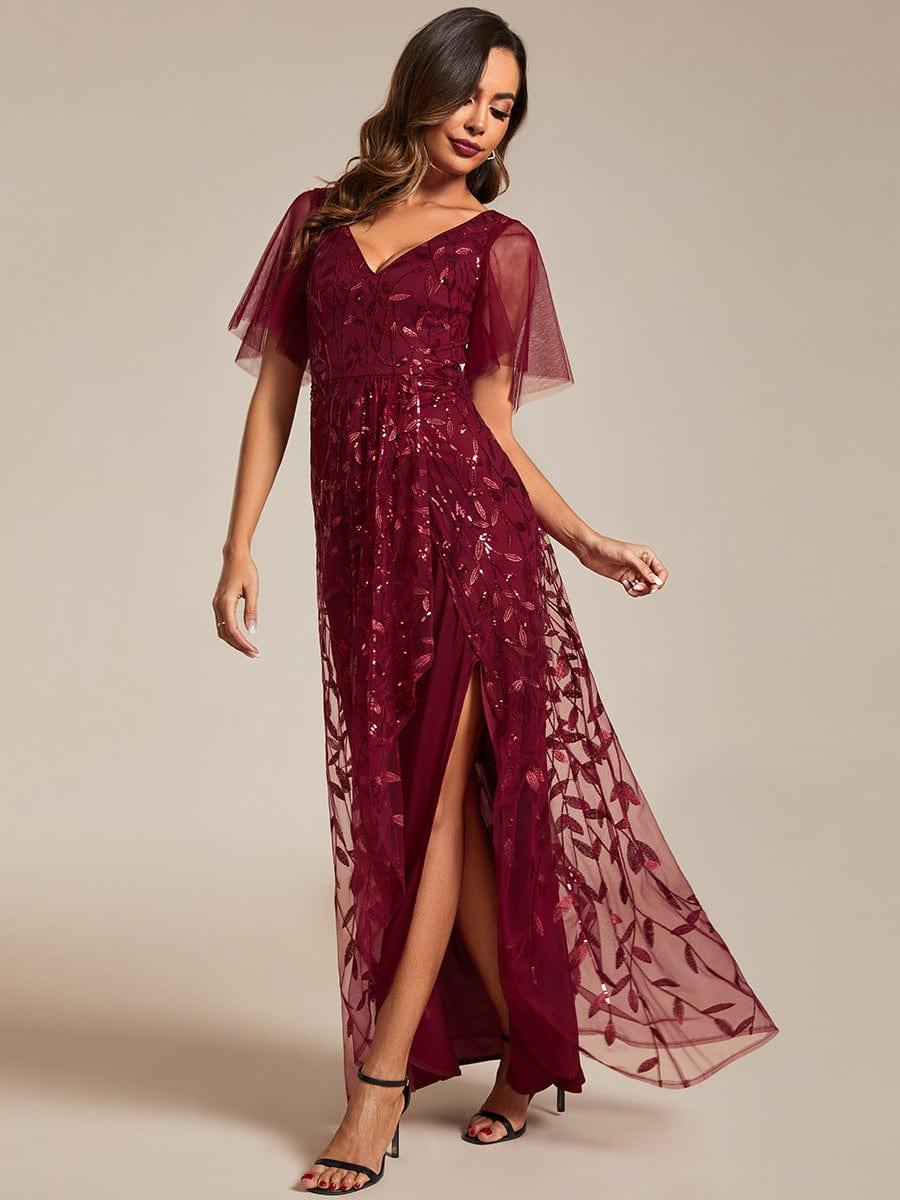 ever ALIX|V-Neck Sequined Mother of The Bride Dresses
