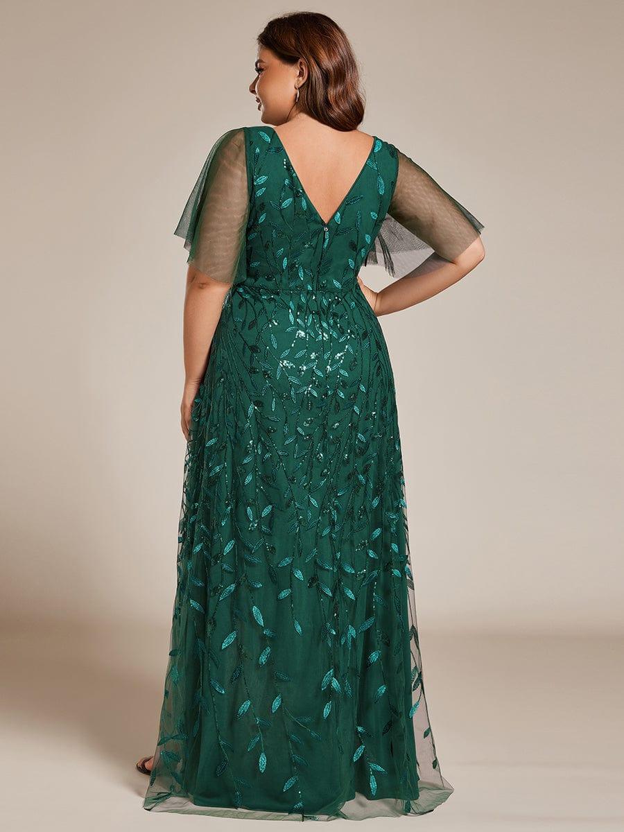 ever ALIX|V-Neck Sequined Mother of The Bride Dresses