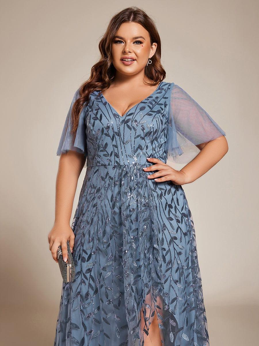 ever ALIX|V-Neck Sequined Mother of The Bride Dresses