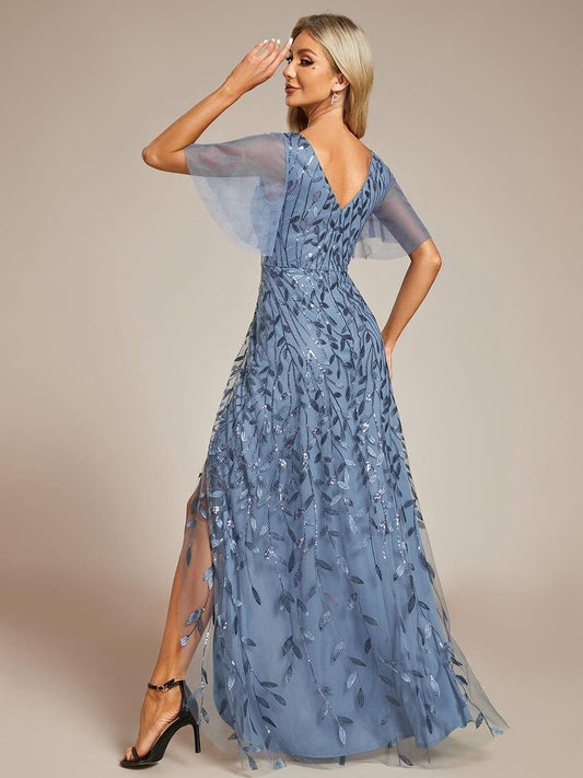 ever ALIX|V-Neck Sequined Mother of The Bride Dresses