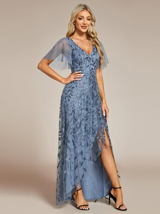 ever ALIX|V-Neck Sequined Mother of The Bride Dresses