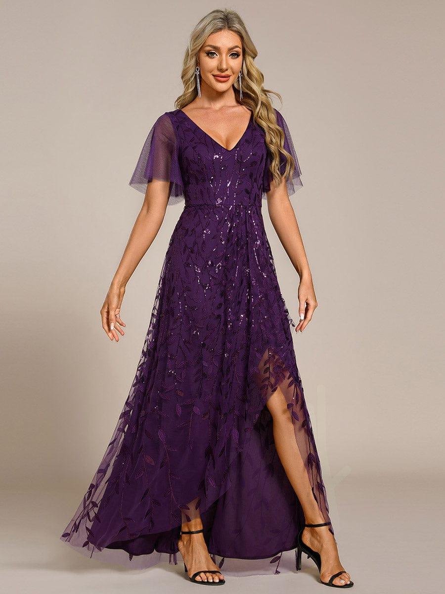ever ALIX|V-Neck Sequined Mother of The Bride Dresses