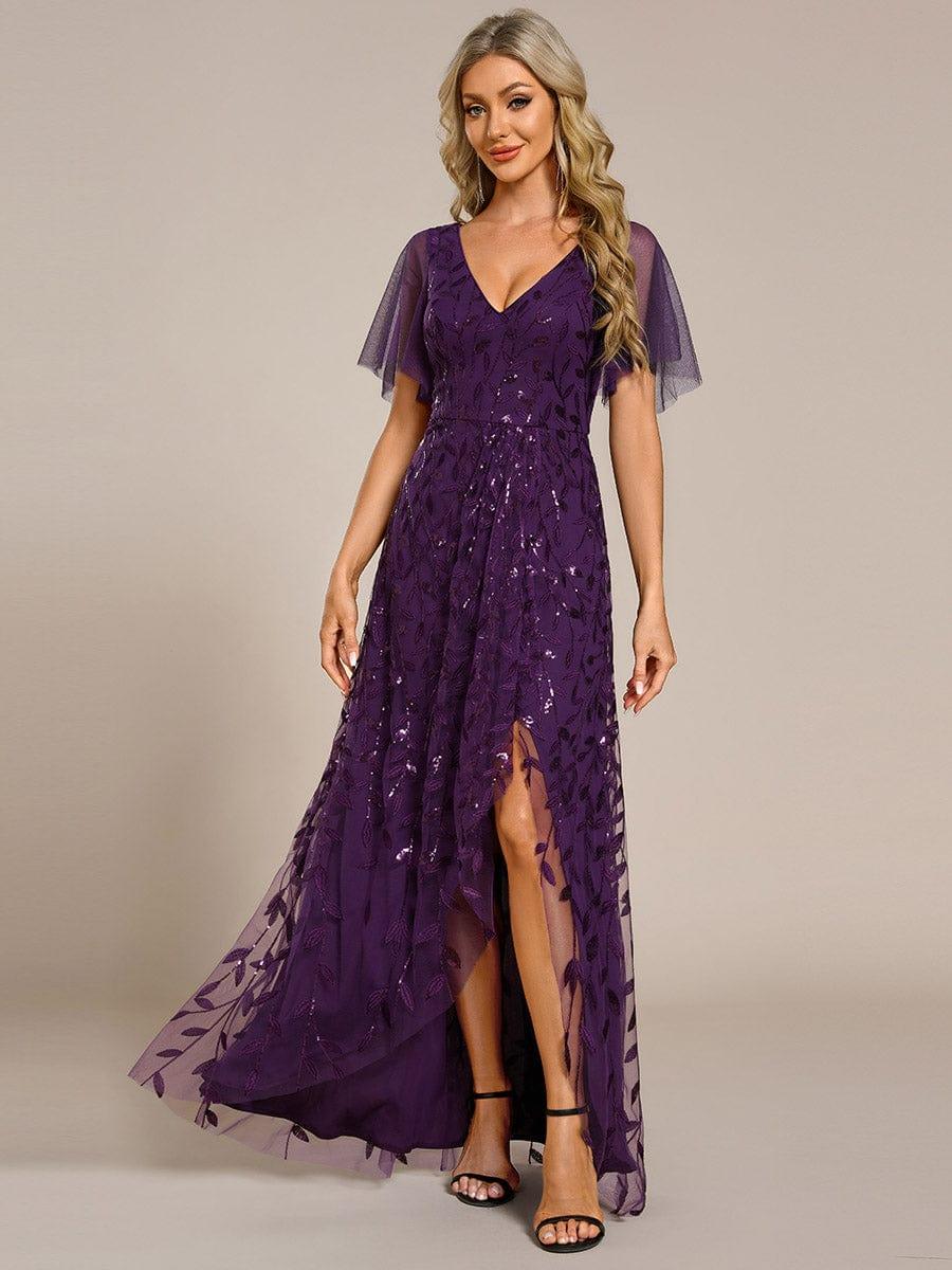 ever ALIX|V-Neck Sequined Mother of The Bride Dresses
