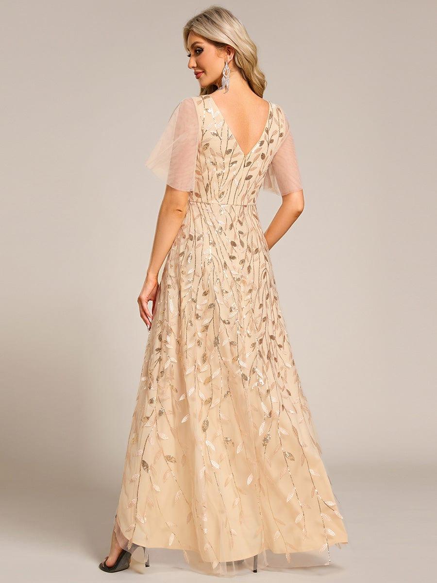 ever ALIX|V-Neck Sequined Mother of The Bride Dresses