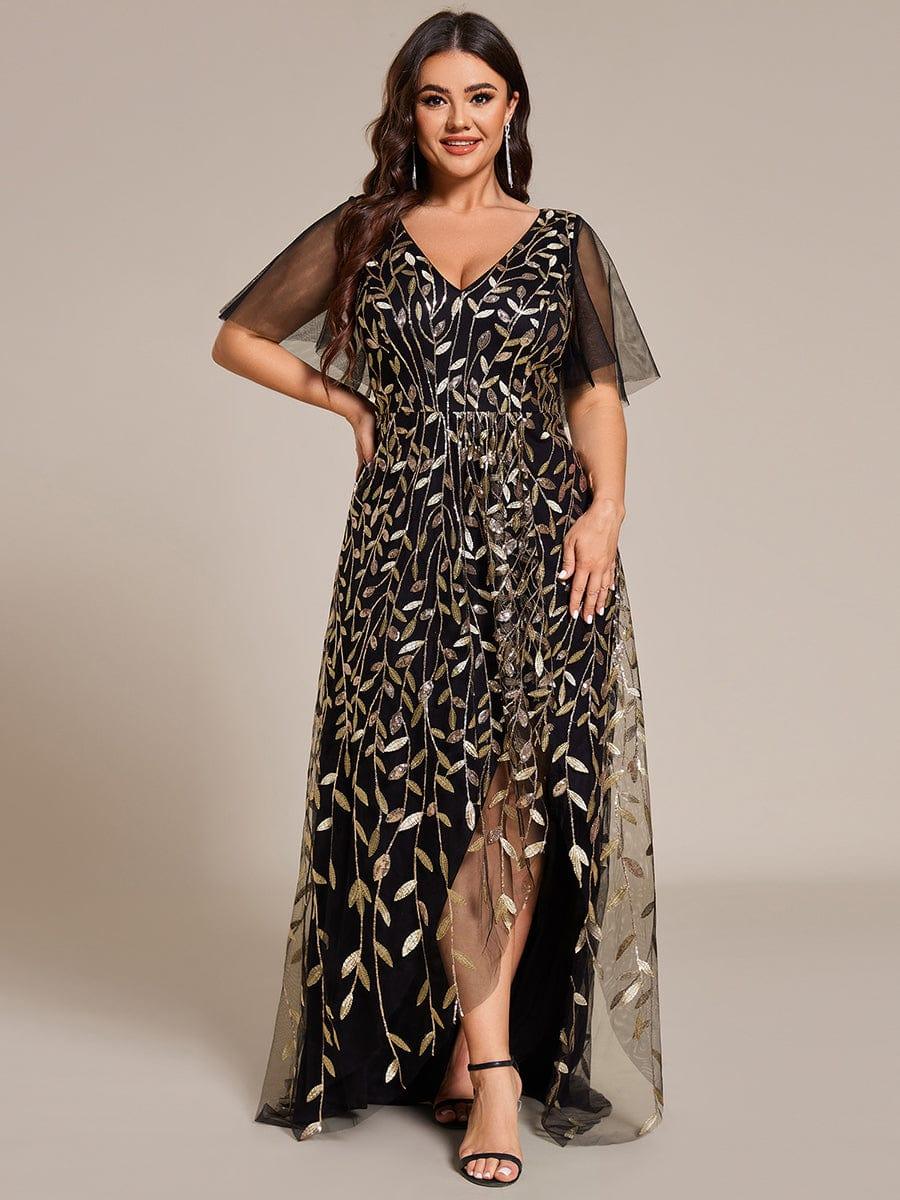 ever ALIX|V-Neck Sequined Mother of The Bride Dresses