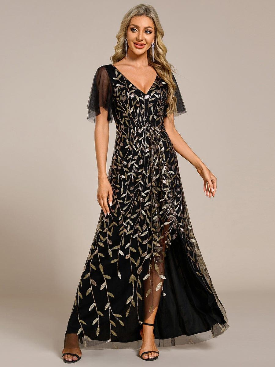 ever ALIX|V-Neck Sequined Mother of The Bride Dresses