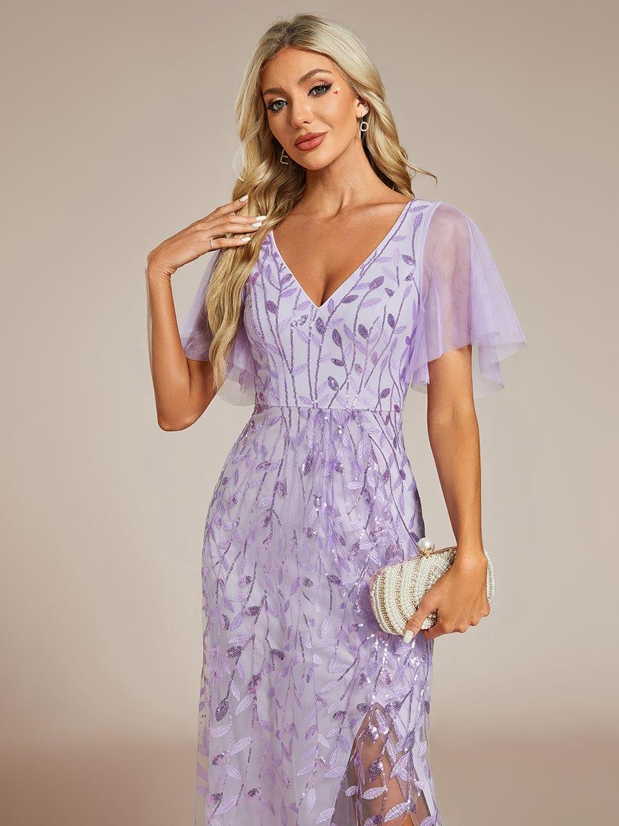 ever ALIX|V-Neck Sequined Mother of The Bride Dresses