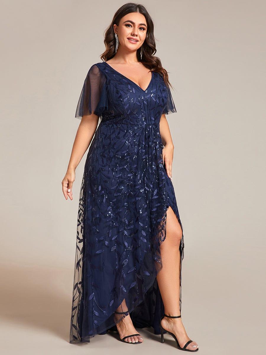 ever ALIX|V-Neck Sequined Mother of The Bride Dresses