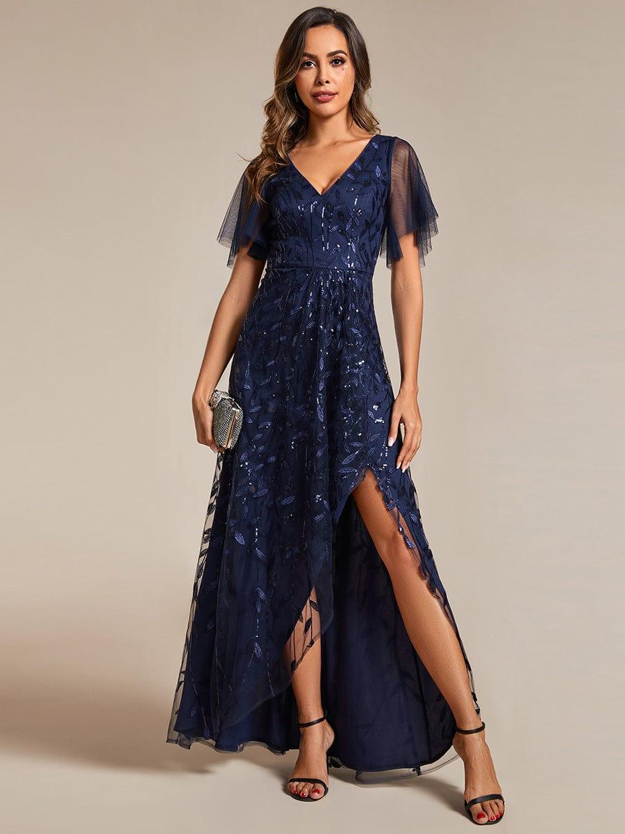 ever ALIX|V-Neck Sequined Mother of The Bride Dresses