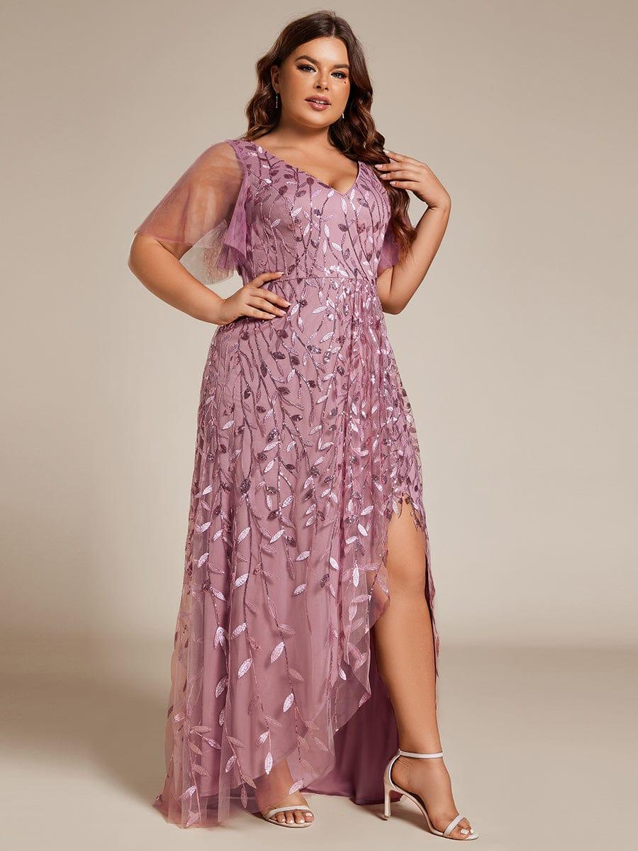 ever ALIX|V-Neck Sequined Mother of The Bride Dresses