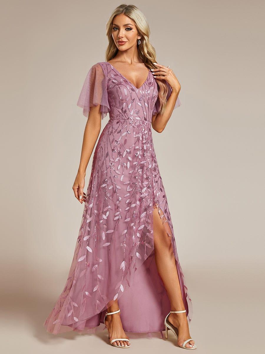 ever ALIX|V-Neck Sequined Mother of The Bride Dresses