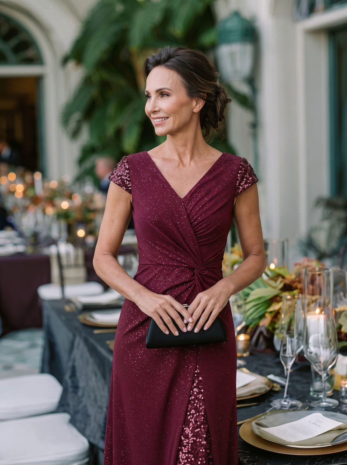 ever KAIA | Mother of the Bride Sequin Maxi Dress