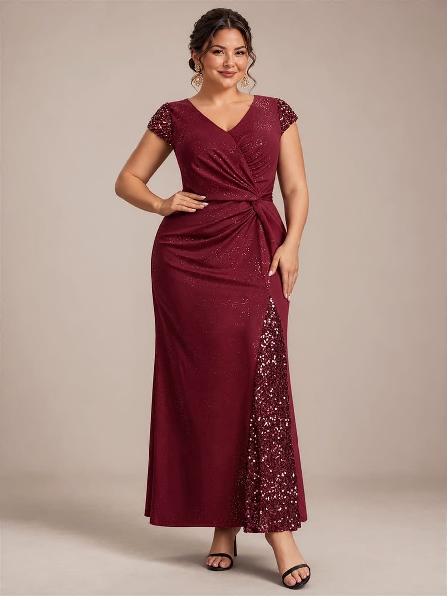 ever KAIA | Mother of the Bride Sequin Maxi Dress