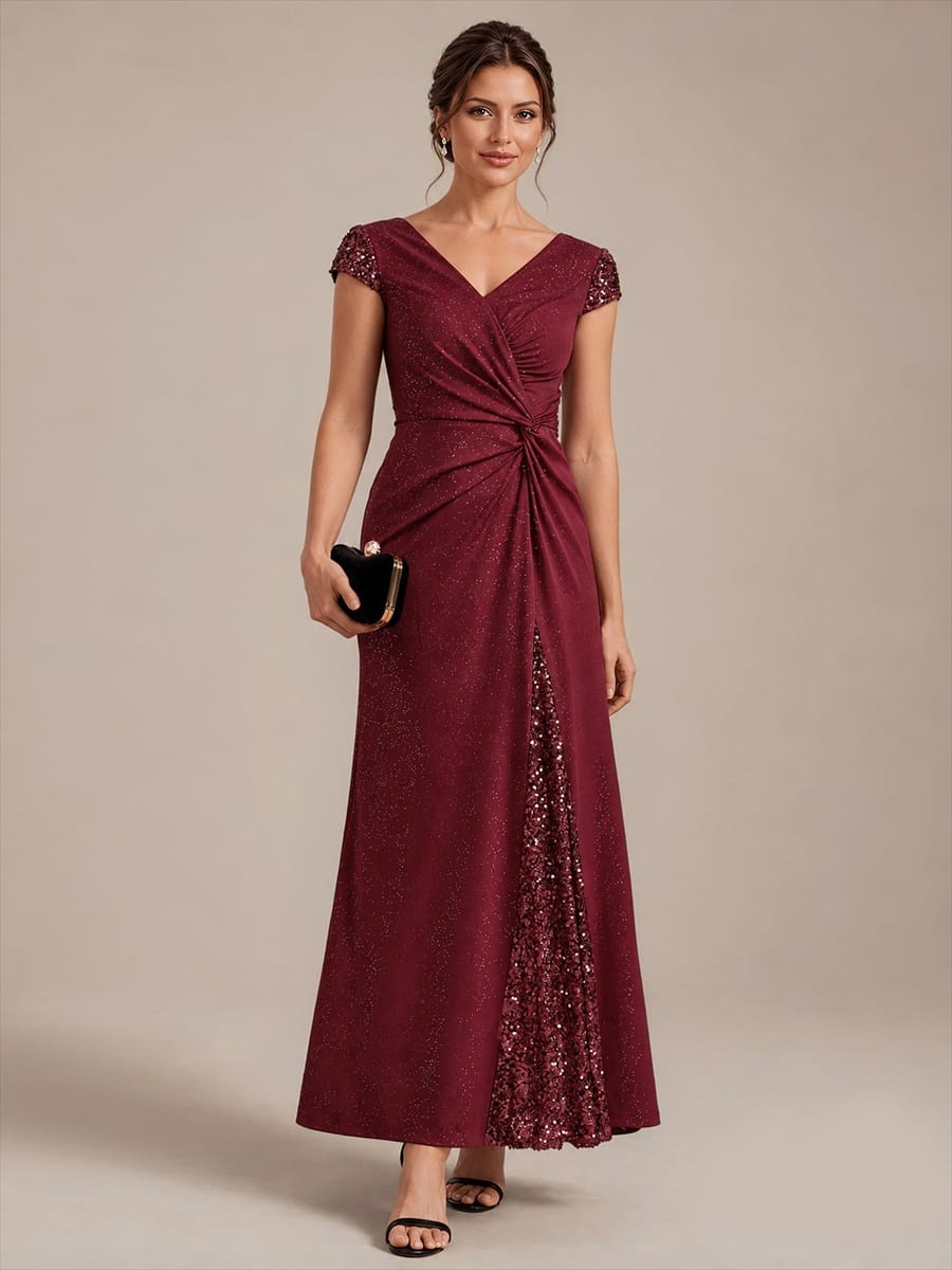 ever KAIA | Mother of the Bride Sequin Maxi Dress