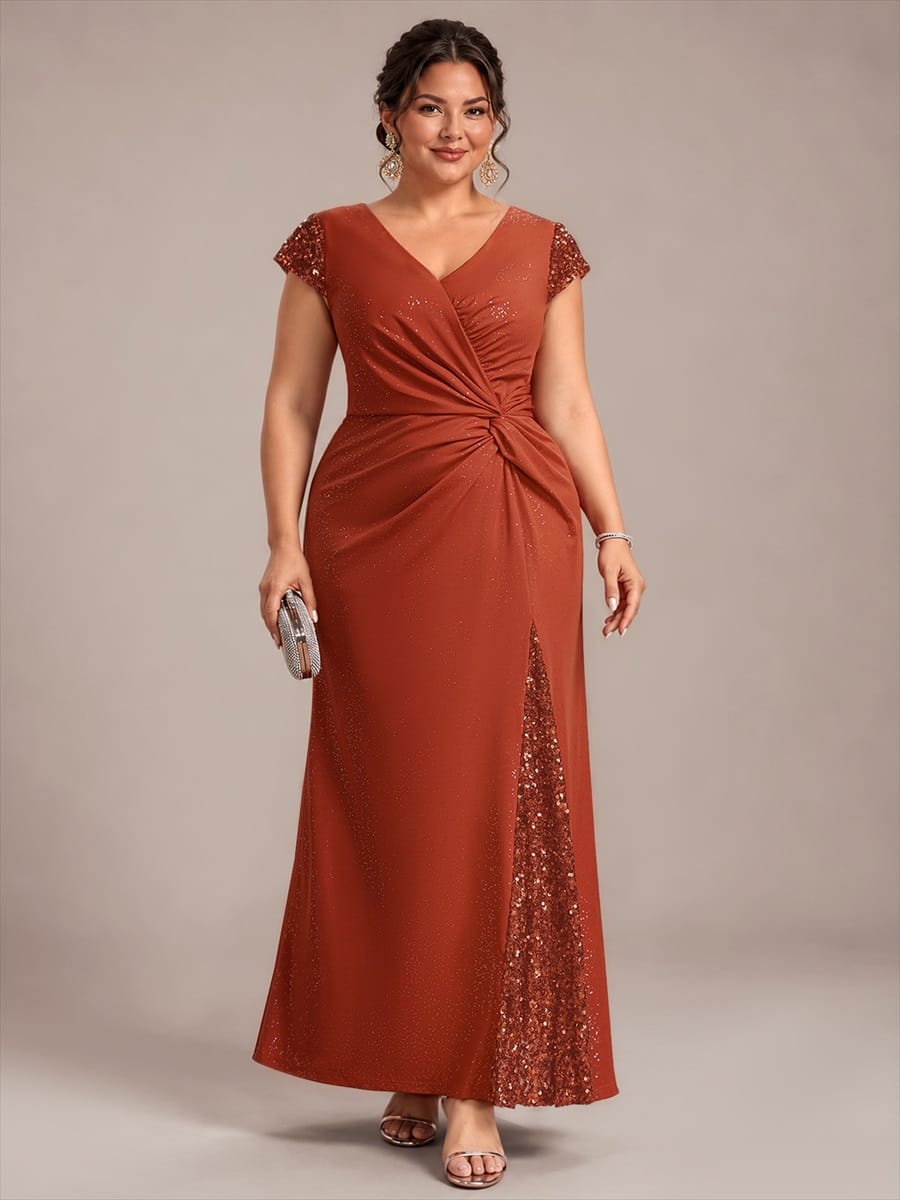 ever KAIA | Mother of the Bride Sequin Maxi Dress