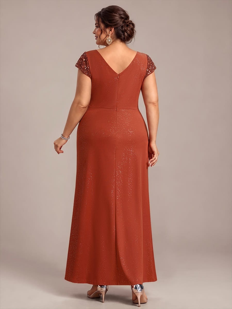 ever KAIA | Mother of the Bride Sequin Maxi Dress