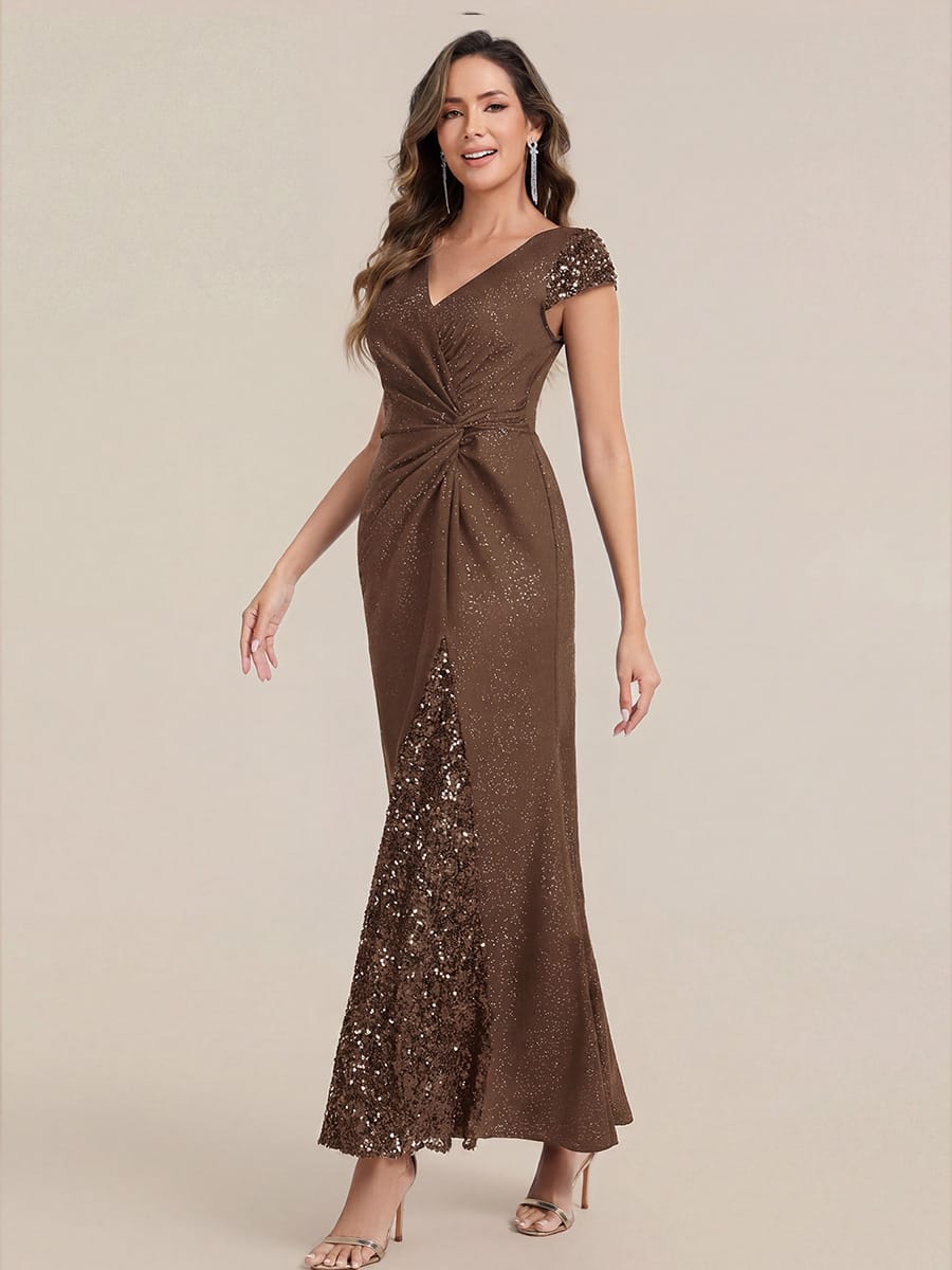 ever KAIA | Mother of the Bride Sequin Maxi Dress