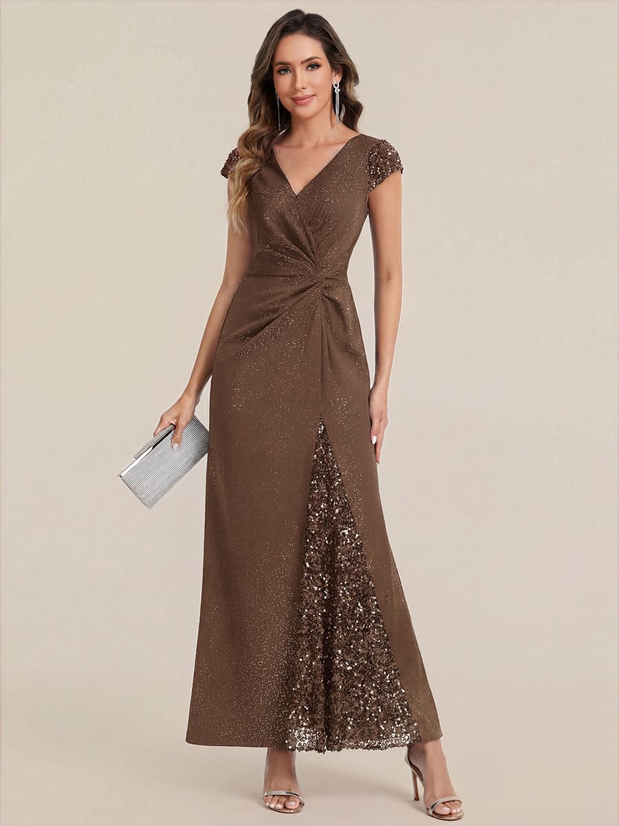 ever KAIA | Mother of the Bride Sequin Maxi Dress