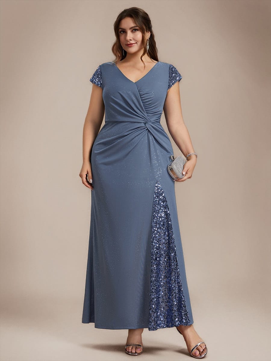 ever KAIA | Mother of the Bride Sequin Maxi Dress