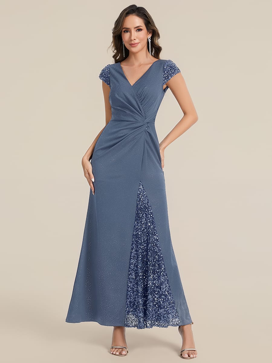 ever KAIA | Mother of the Bride Sequin Maxi Dress