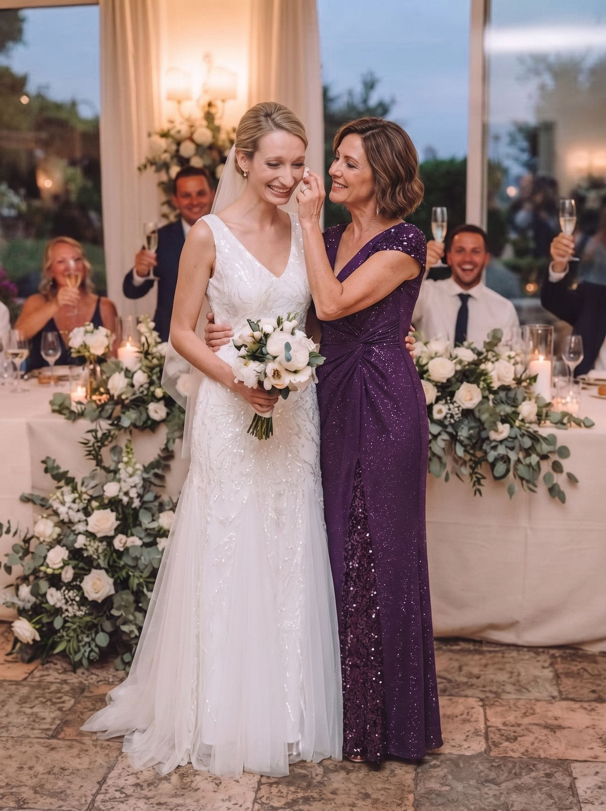 ever KAIA | Mother of the Bride Sequin Maxi Dress