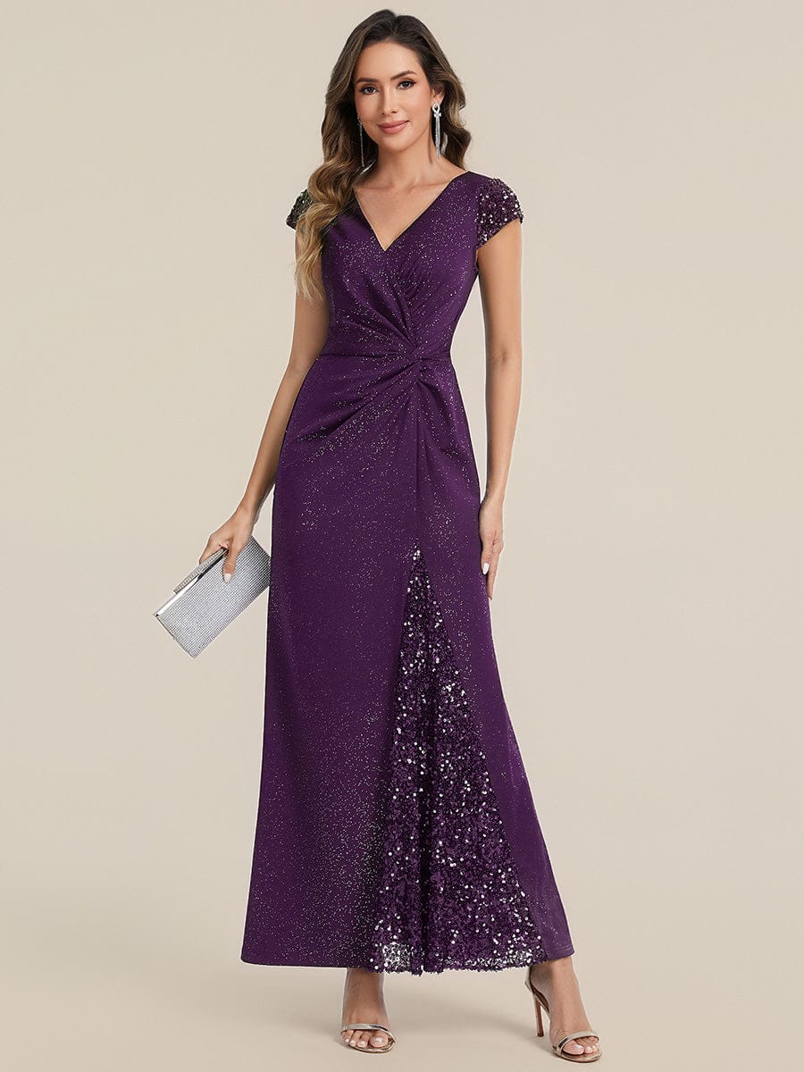ever KAIA | Mother of the Bride Sequin Maxi Dress