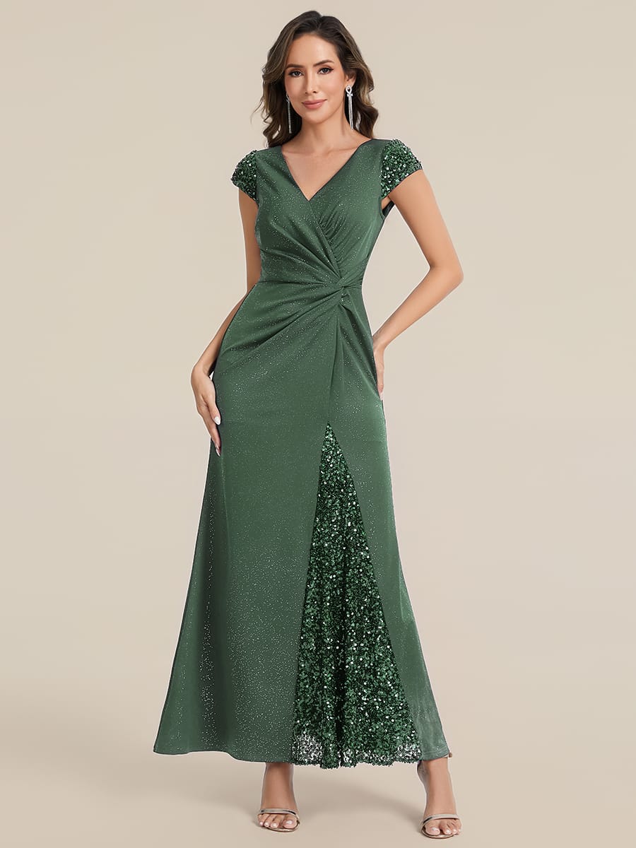ever KAIA | Mother of the Bride Sequin Maxi Dress