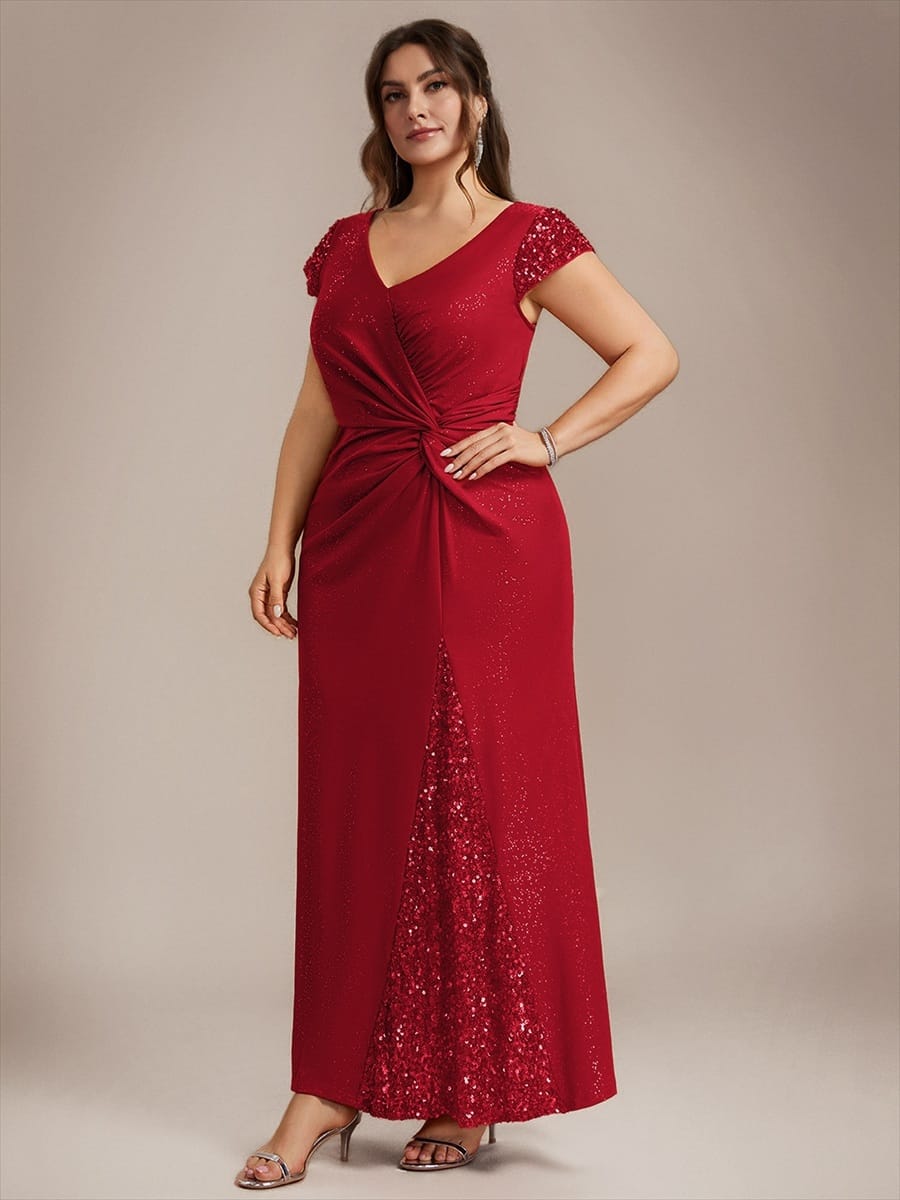 ever KAIA | Mother of the Bride Sequin Maxi Dress