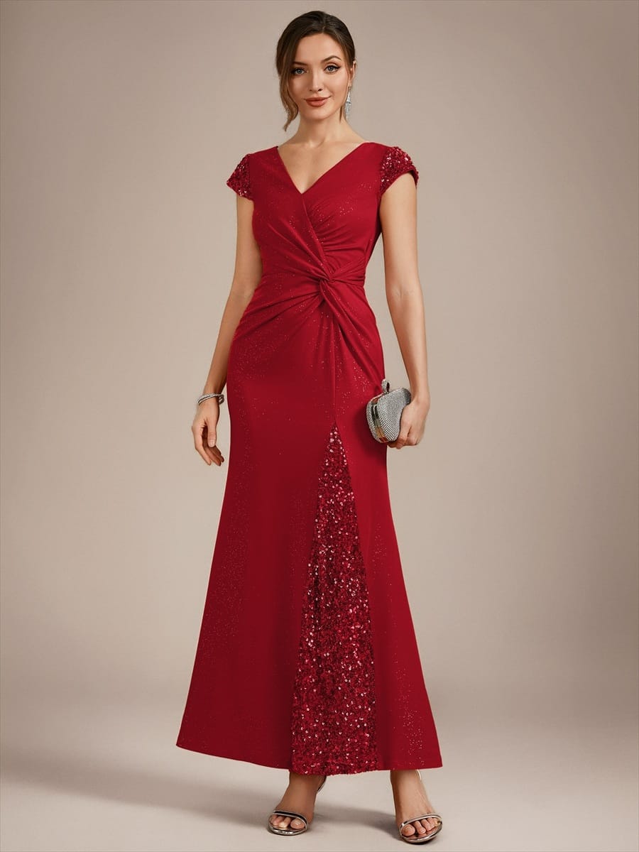 ever KAIA | Mother of the Bride Sequin Maxi Dress