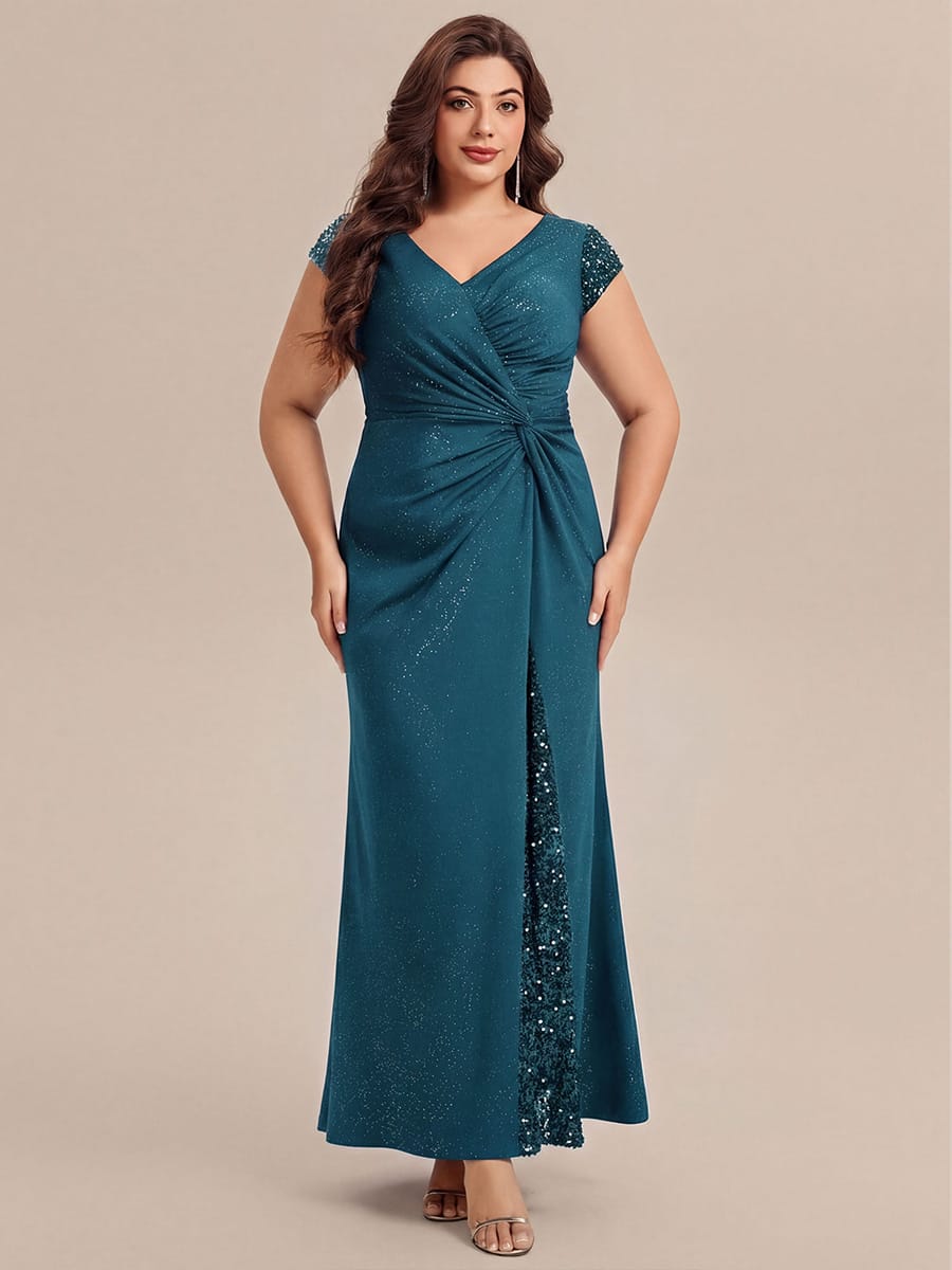 ever KAIA | Mother of the Bride Sequin Maxi Dress