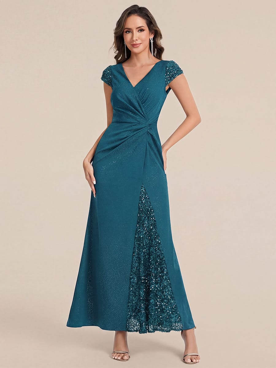 ever KAIA | Mother of the Bride Sequin Maxi Dress