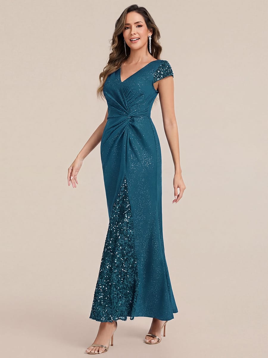 ever KAIA | Mother of the Bride Sequin Maxi Dress