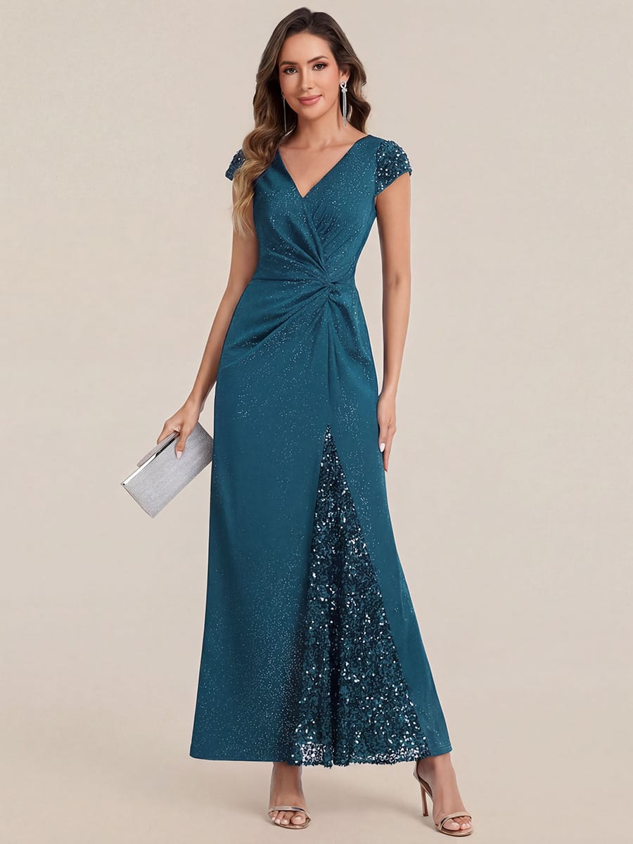 ever KAIA | Mother of the Bride Sequin Maxi Dress