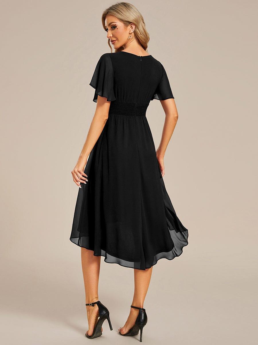 ever EDEN|Flowy Chiffon A-Line Knee Length Mother of The Bride Dress