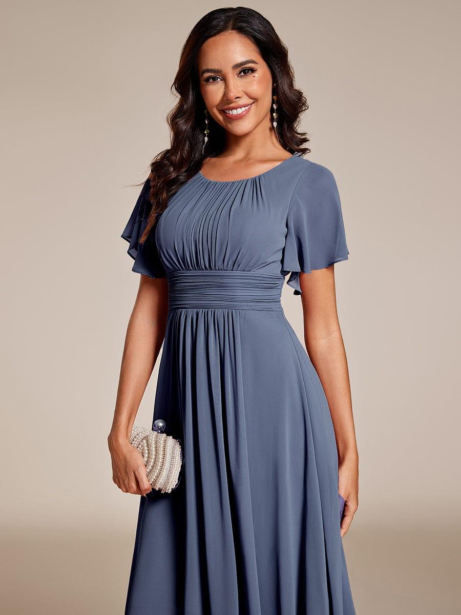 ever EDEN|Flowy Chiffon A-Line Knee Length Mother of The Bride Dress