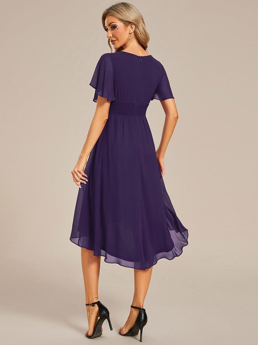 ever EDEN|Flowy Chiffon A-Line Knee Length Mother of The Bride Dress