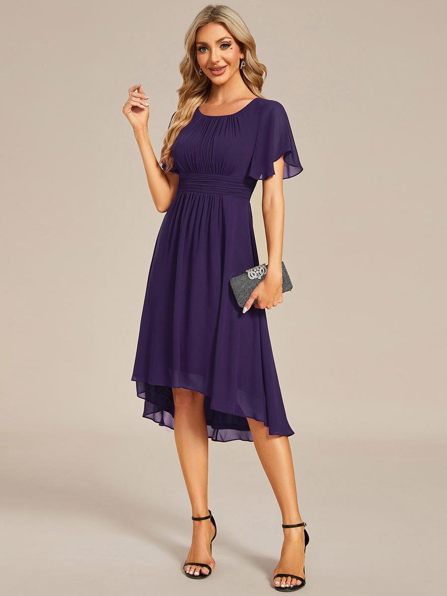 ever EDEN|Flowy Chiffon A-Line Knee Length Mother of The Bride Dress